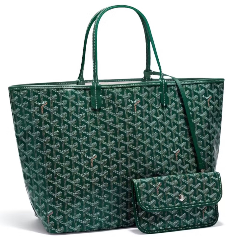 BRAND NEW Goyard Saint Louis Tote PM Green